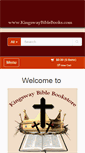 Mobile Screenshot of kingswaybiblebooks.com